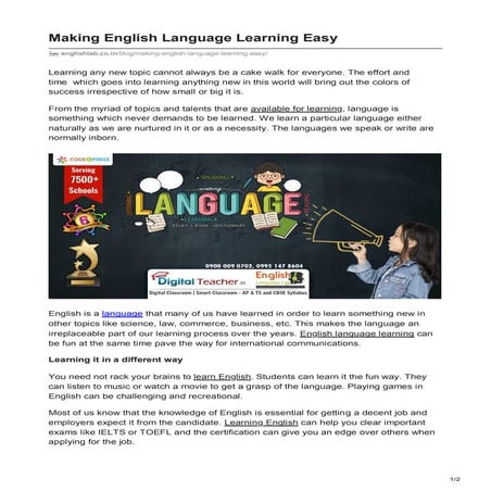 Making English Language Learning Easy.pdf
