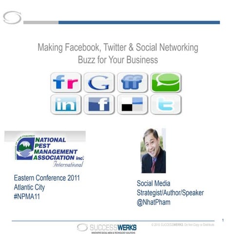 Making Facebook, Twitter & Social Networking  buzz for Your Business