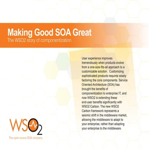 Making Good Soa Great