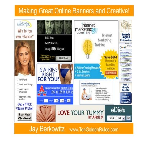 Making great banners and creative