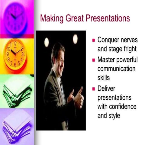 Making great presentations by Maxwell Ranasinghe