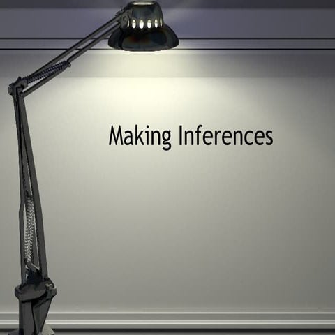 Making inferences
