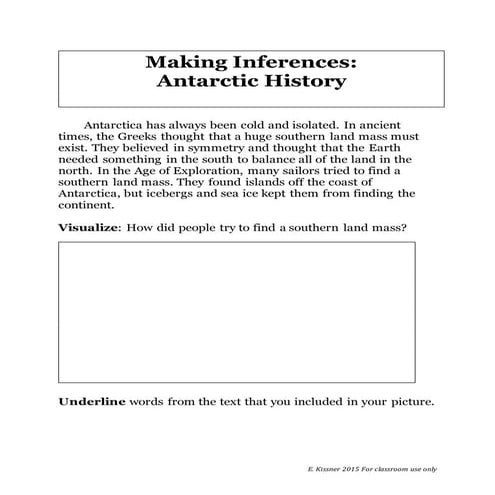 Making inferences