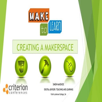 Creating a Makerspace