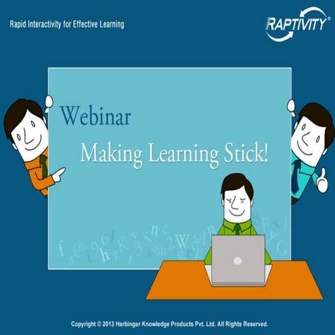 Making Learning Stick