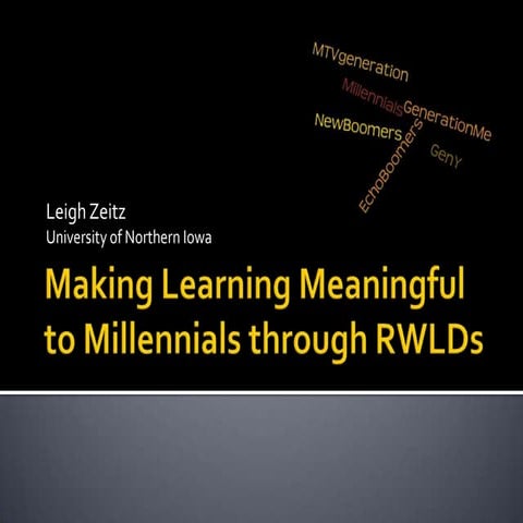 Making learning meaningful iste 13