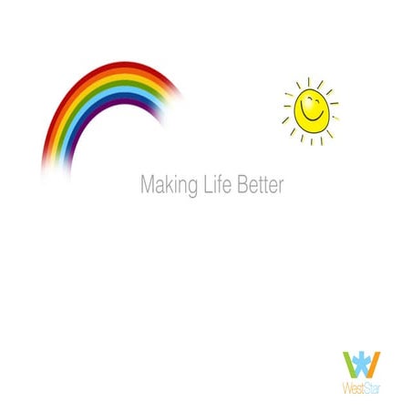 Making life better @Weststar and CITN ...our values presentation 2013