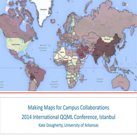 Making Maps for Campus Collaborations | PPTX