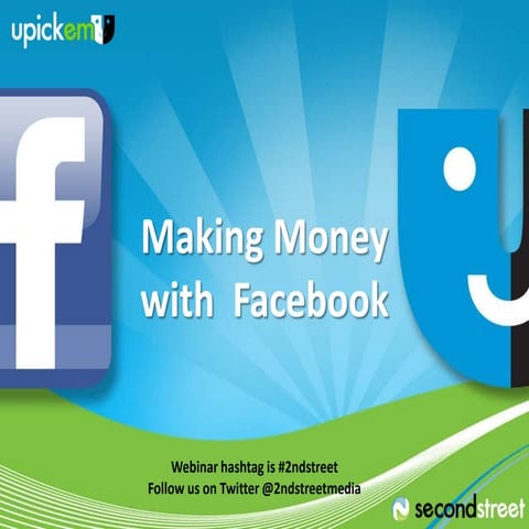 Making money with Facebook