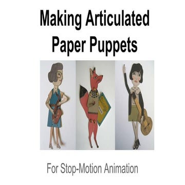 Making Paper Puppets