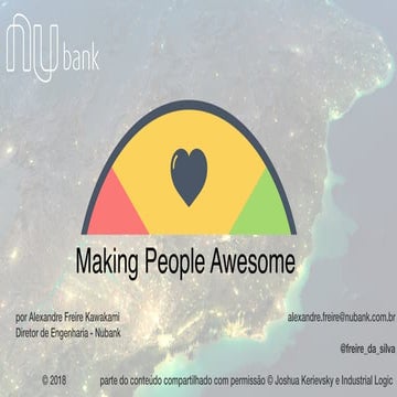 Making People Awesome   TDC POA 2018 - Alexandre Freire