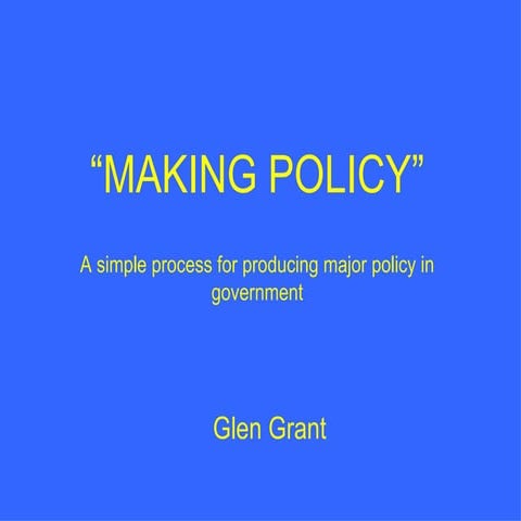 Making Policy2