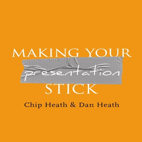 Making Presentations That Stick