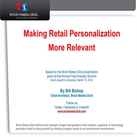 Making retail personalization more relevant