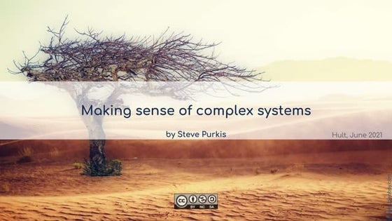 Making sense of complex systems