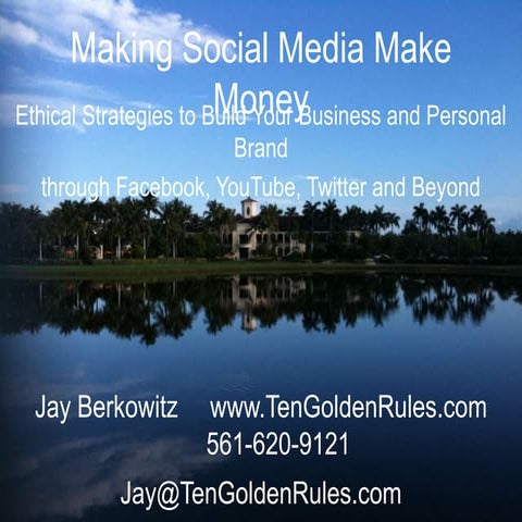 Making social media make money boca executive