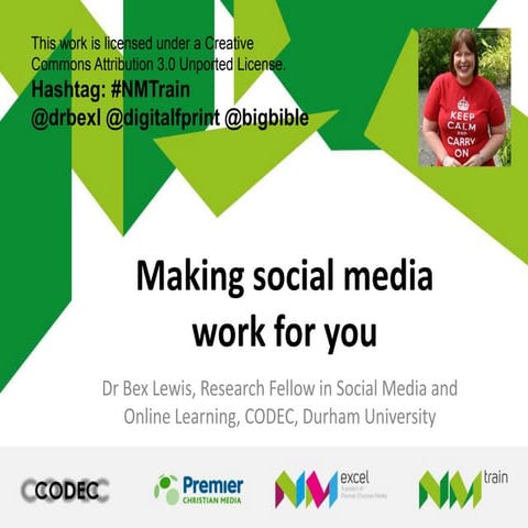 Making social media work for you  nm think - brum