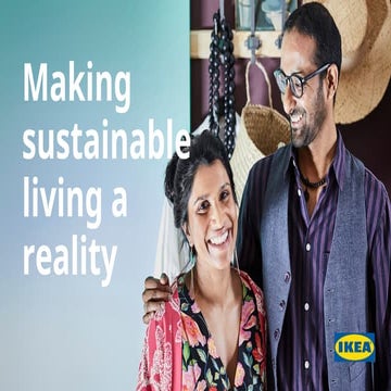 Making sustainable living a reality ikea
