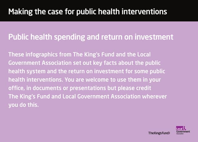 Making the case for public health i...