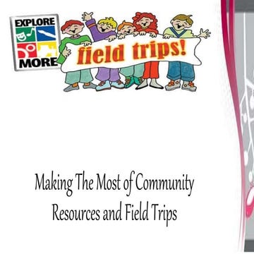 Making The Most of Community Resources and Field.pptx
