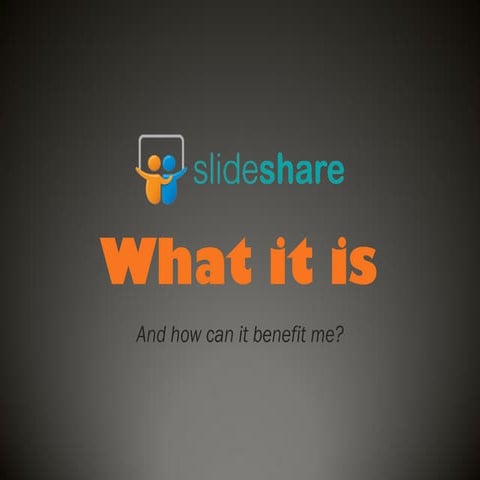 Making the most of slideshare