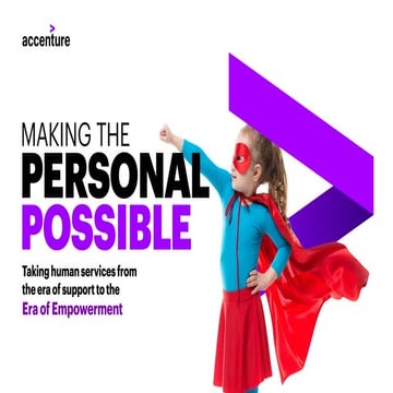 Making the Personal Possible - Innovating Social Services Through Emerging Te...