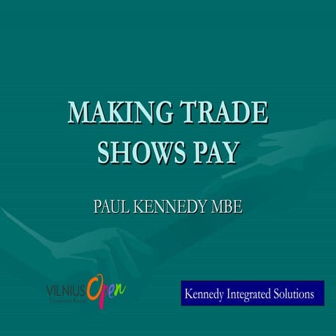 Making trade shows pay