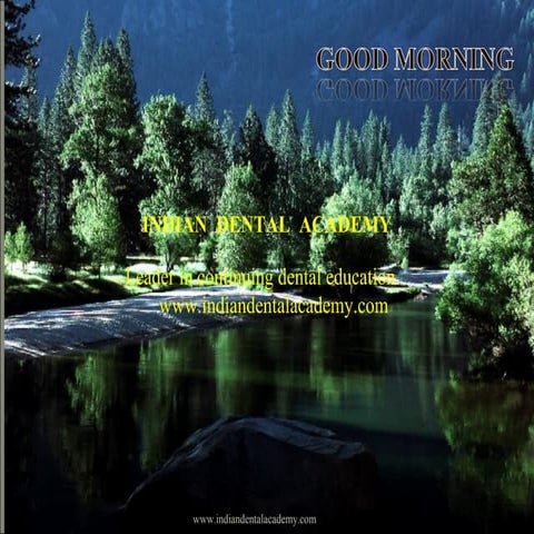 TMJ disorders/ General orthodontics