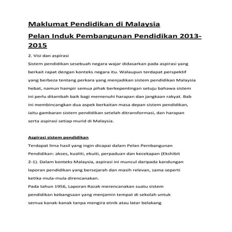 Ringkasan Eksekutif RPM 2026 - 2035 xxxxxxx | PDF