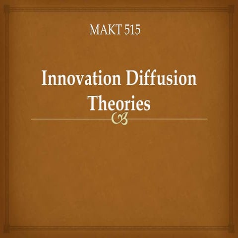 Paul Trott, Innovation Management and New Product development 4th Edition, Ch...