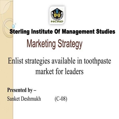 Colgate summary | PPT