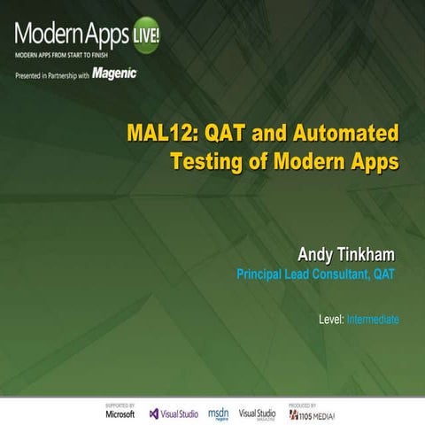 Mal12 qa tand-automatedtesting