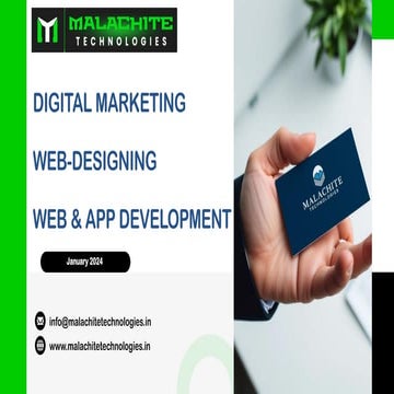 Innovative Web Design | Malachite Technologies