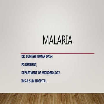 Malaria
