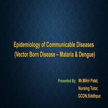 Malaria and Dengue PPT