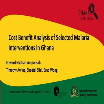 Ghana Priorities: Malaria