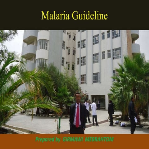 Malaria guideline