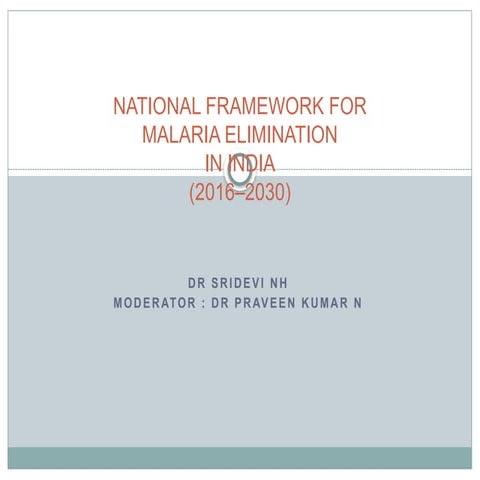 malaria NHP community medicine social med