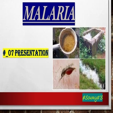Malaria (By # 07)