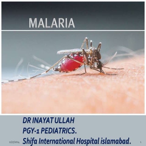 Malaria pediatric