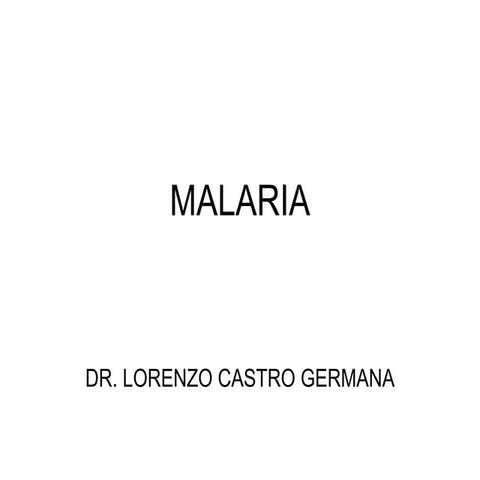 Malariarec
