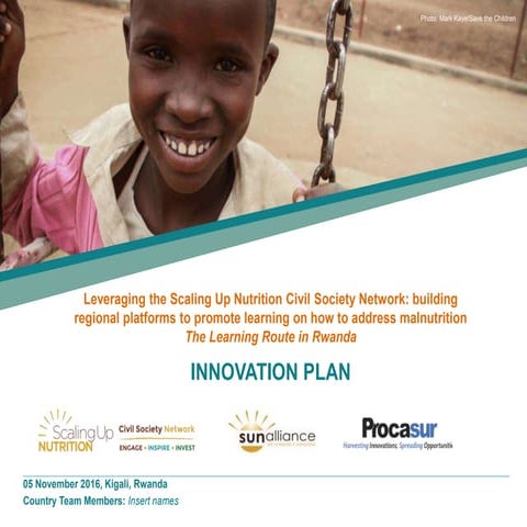Learning Route Rwanda Draft Innovation plan Malawi 