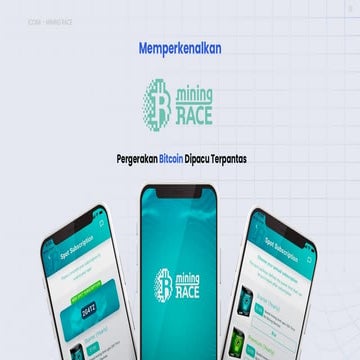 ICONX - Rancangan Pembentangan dan Pampasan - Mining RACE - Malaysian