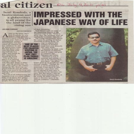 Impressed With the Japanese Way of Life | PDF