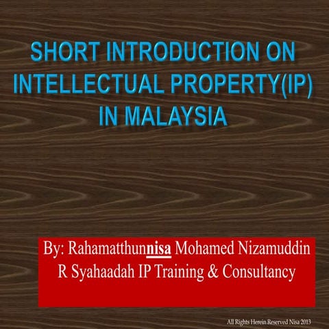 IP in Malaysia