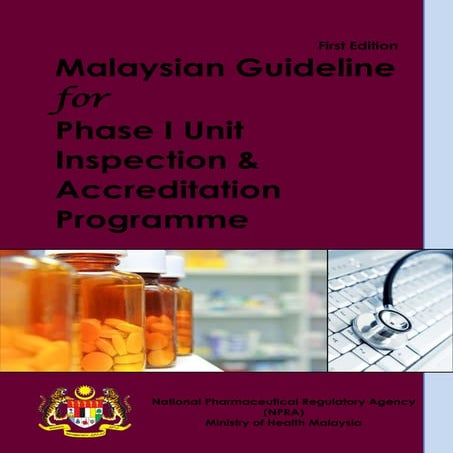 Malaysian Guideline for Phase 1 Unit Inspection & Accreditation ...