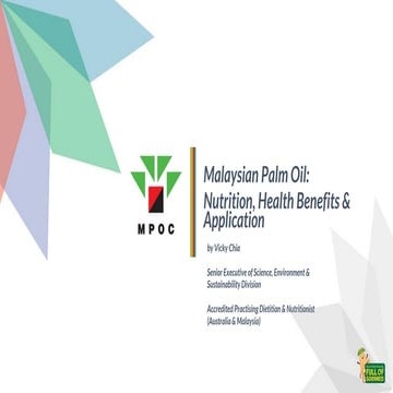 Malaysian Palm Oil  -Nutrition- Health Benefits and Application.pdf
