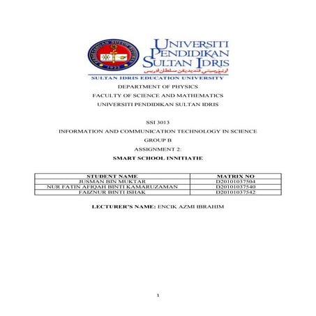 Malaysian smart school