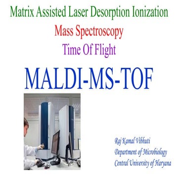MALDI-MS-TOF