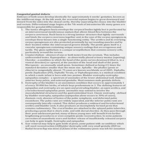 Male reproductive system disorders